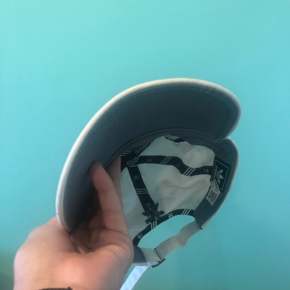 White Adidas Hat